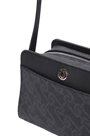 U.S. Polo Assn.Kadın Çapraz Askılı Çanta Siyah Us24514