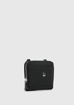 Siyah  U.S. POLO ASSN. US24723 Siyah Cüzdan