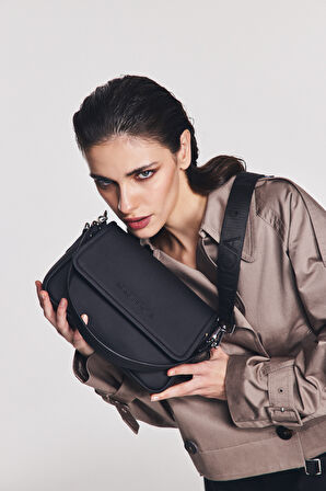 Nautica  Kadın Çapraz Çanta CN6509T  NAUTICA LADIES BAG 00128 Black