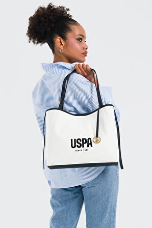 U.S. Polo Assn. Kadın Omuz Çanta Beyaz Us25312