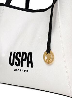 U.S. Polo Assn. Kadın Omuz Çanta Beyaz Us25312