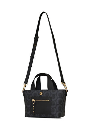 Siyah Kadın 22x10x17 cm Çapraz Çanta US25150