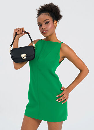 U.S. Polo Assn. Siyah Kadın Çapraz Çanta US25127