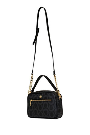 U.S. Polo Assn. Çapraz Askılı Kadın Çanta Siyah Us25174