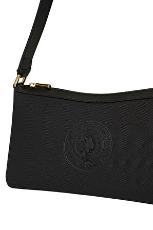 U.S. Polo Assn. Çapraz Askılı Kadın Çanta Siyah Us25257