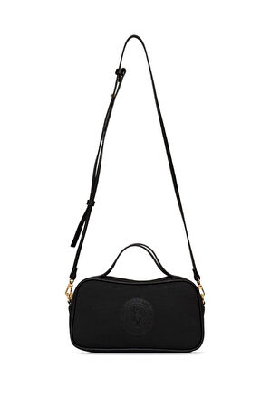 U.S. Polo Assn. Çapraz Askılı Kadın Çanta Siyah Us25270