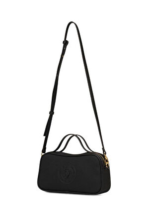 U.S. Polo Assn. Çapraz Askılı Kadın Çanta Siyah Us25270
