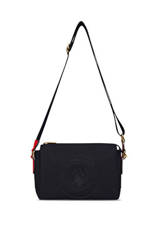 U.S. Polo Assn. Çapraz Askılı Kadın Çanta Lacivert-Beyaz-Kırmızı Us25268
