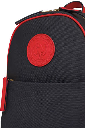 U.S. Polo Assn. Kadın Sırt Çanta Lacivert-Kırmızı Us25276