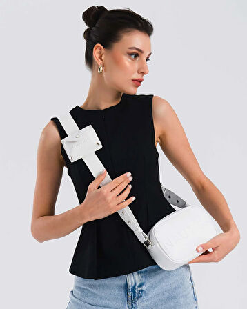 Nautica Mini Cüzdan Detaylı Çapraz Askılı Çanta