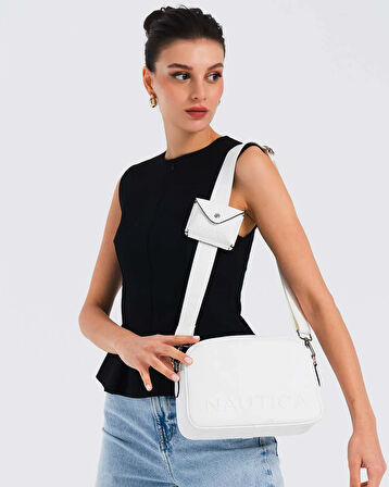 Nautica Mini Cüzdan Detaylı Çapraz Askılı Çanta