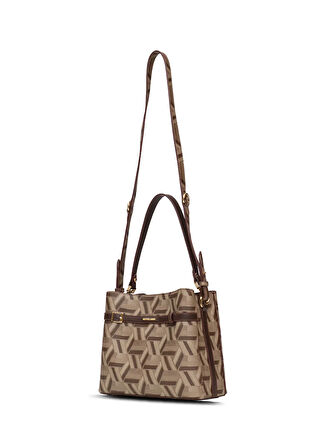 U.S. Polo Assn. Kahve Kadın Omuz Çantası US25516