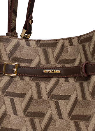 U.S. Polo Assn. Kahve Kadın Omuz Çantası US25516