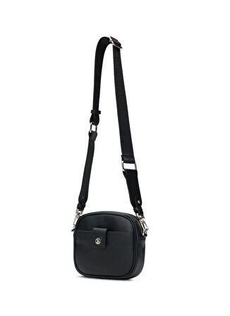 U.S. Polo Assn. Siyah Kadın Çapraz Çanta US25602