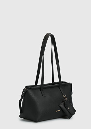 Siyah Kadın Omuz Çantası