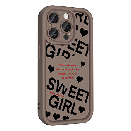 iPhone 15 Pro Max Kılıf Kamera Korumalı Baskılı Arka Yüzey Klas Kapak