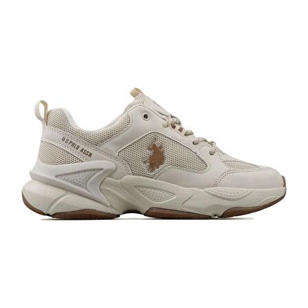 U.S. Polo Assn. Bej Kadın Sneaker