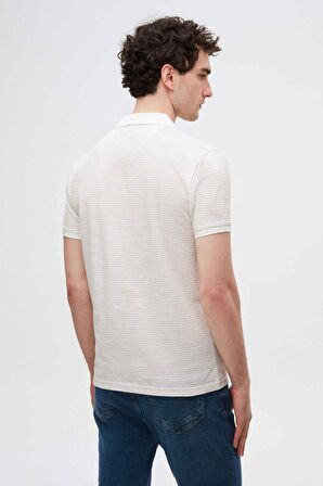 Twn Slim Fit Bej Baskılı T-Shirt 2EC1454735830