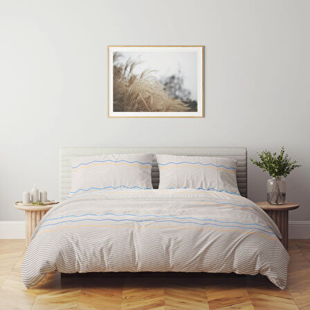 Cotton Collection Çift Kişilik Nevresim Takımı Clair