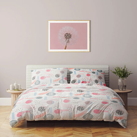 Cotton Collection Tek Kişilik Nevresim Takımı Silva
