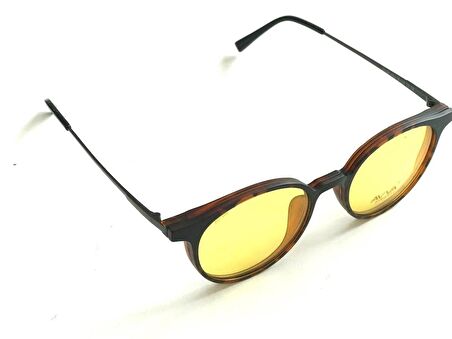 AVVA 2124 C2 polarize&antifar klipsli unisex güneş gözlüğü