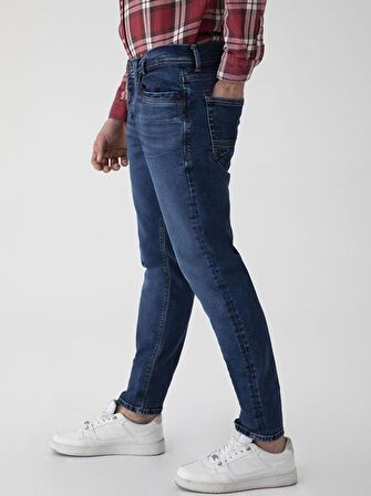 Servando X D Düşük Bel Dar Paça Tapered Jean Pantolon