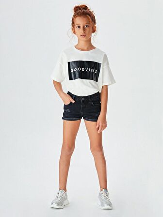 Judıe G Slim Jean Şort