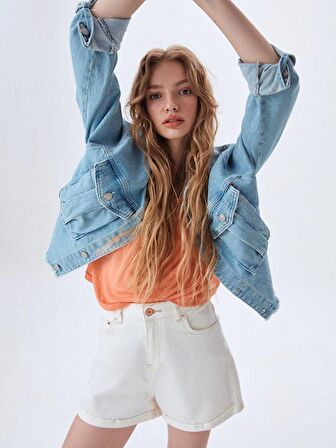 Loose Fit Ince T-shırt