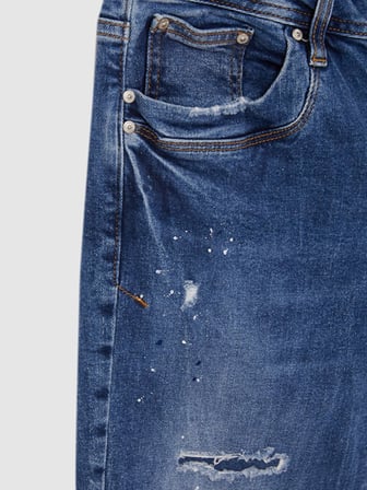 Valerıe Düşük Bel Boru Paça Jean Pantolon