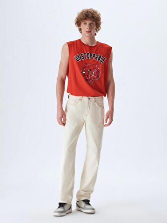 Vernon Normal Bel Düz Kesim Jean Pantolon