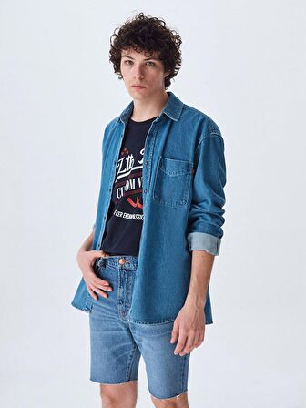 Stephano Regular Jean Bermuda