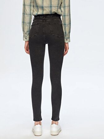 Marcella X Yüksek Bel Dar Paça Jean Pantolon