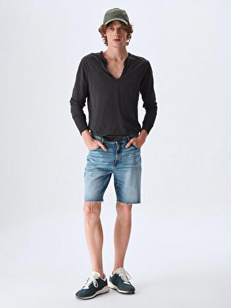 Stephano Regular Jean Bermuda