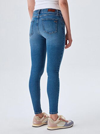 Lonıa Tall Normal Bel Super Skınny Jean Pantolon