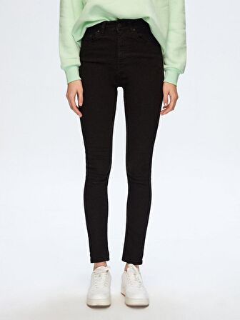 Marcella X Yüksek Bel Dar Paça Jean Pantolon