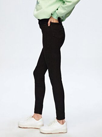 Marcella X Yüksek Bel Dar Paça Jean Pantolon