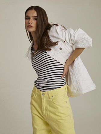 Shena Rahat Kesim Jean Pantolon