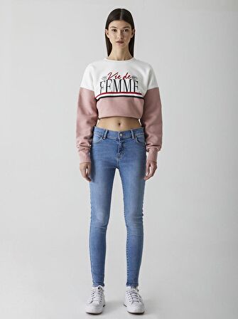 Lonıa Tall Normal Bel Super Skınny Jean Pantolon
