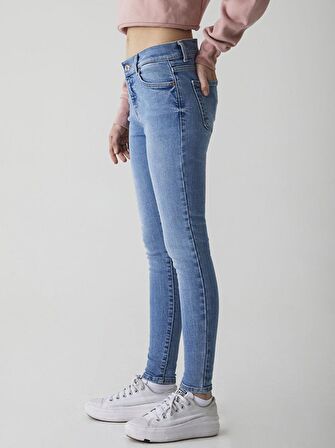 Lonıa Tall Normal Bel Super Skınny Jean Pantolon