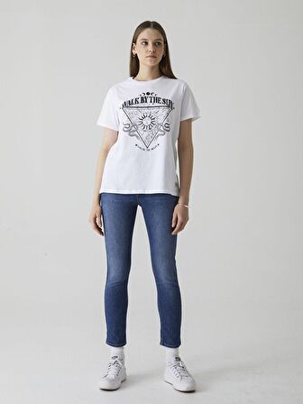Ronna X Yüksek Bel Slim Jean Pantolon