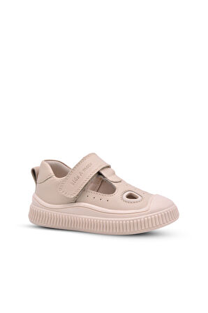 Joy Kız Ve Erkek Bebek Hakiki Deri Anatomik Bej Rengi Günlük Ayakkabı