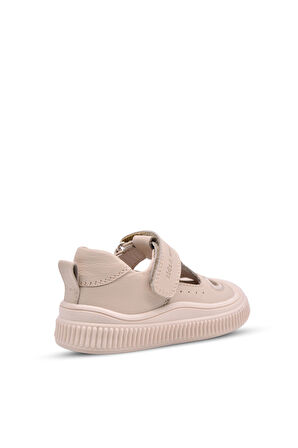 Joy Kız Ve Erkek Bebek Hakiki Deri Anatomik Bej Rengi Günlük Ayakkabı