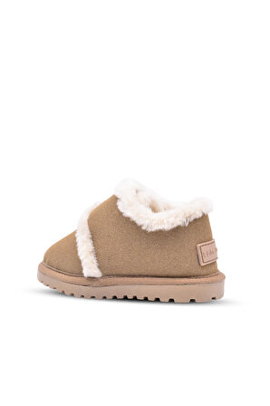 Noelle Kız Ve Erkek Çocuk İçi Kürklü Vizon Rengi Kışlık Bot