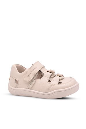 Zepa Unisex Kız Ve Erkek Çocuk Çocuk Hakiki Deri Barefoot Özellikli Bej Rengi Günlük Ayakkabı