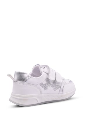 Butterfly Kız Çocuk Hakiki Deri Beyaz Renk Sneaker