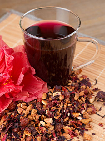 Hibisküs Çayı 40gr-Nar Çiçeği Otu Bitkisi