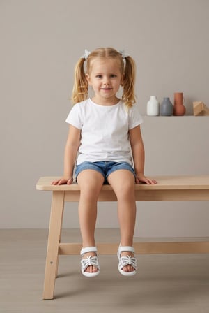Glow Kız Bebek Kelebek Figürü Ve Pul Sim Detaylı Beyaz Renk Arka Kapalı Sandalet
