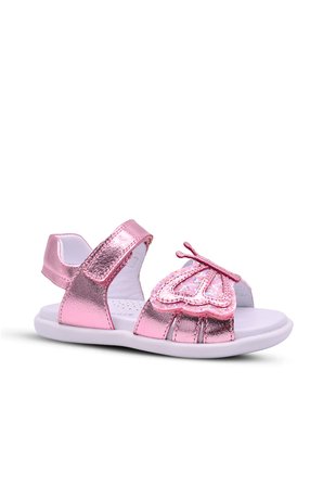 Glow Kız Çocuk Kelebek Figürü Ve Pul Sim Detaylı Pembe Renk Sandalet