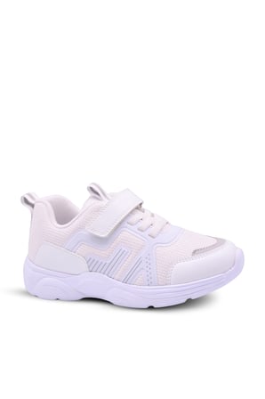Arlo Unisex Kız Ve Erkek Çocuk Air File Detaylı Anatomik Taban Beyaz Renk Spor Ayakkabı 