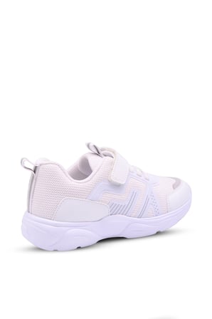 Arlo Unisex Kız Ve Erkek Çocuk Air File Detaylı Anatomik Taban Beyaz Renk Spor Ayakkabı 